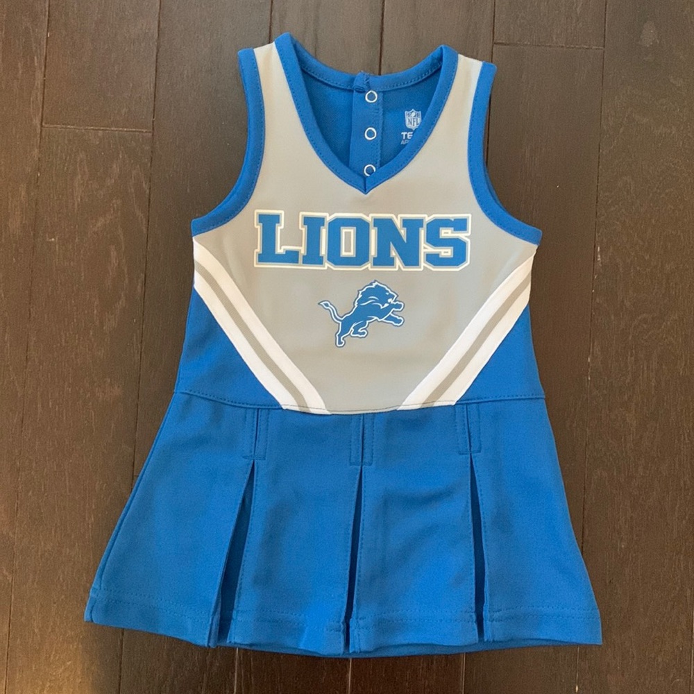 NFL Detroit Lions  cheerleader outfit 12 months